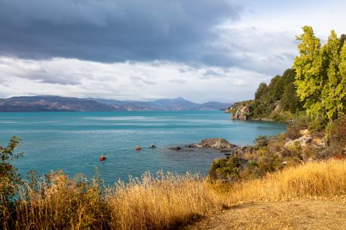 Blue Caves Lake